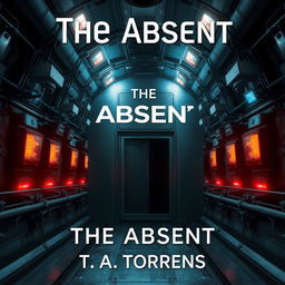 An eye-catching ebook cover for 'The Absent' by T