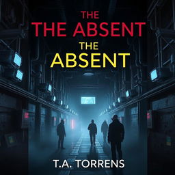 A captivating ebook cover for the dystopian novel 'The Absent' by T