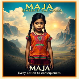 A movie poster featuring a Mexican girl named Maja, an often forgotten person in her grade