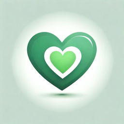 A vivid, WhatsApp-inspired green heart, cracked through the middle, symbolizing a broken heart.