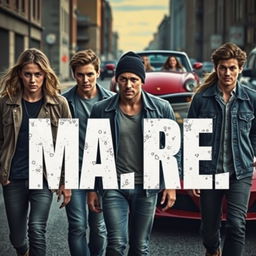 A cinematic movie poster titled 'MA