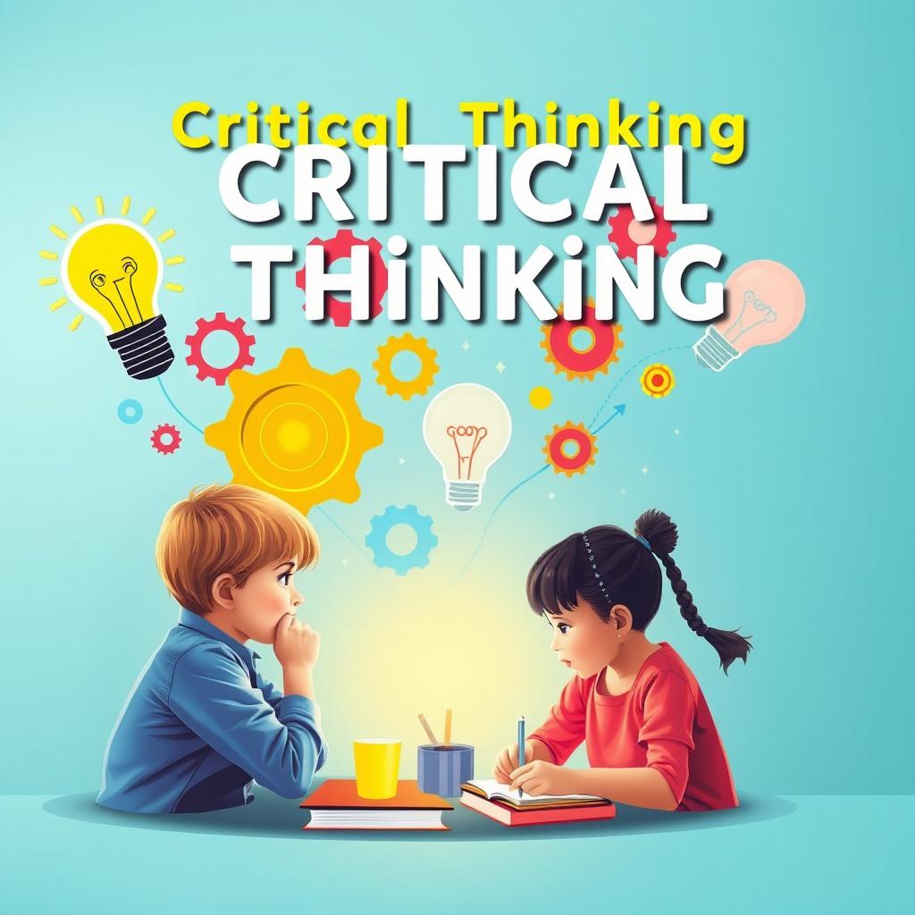 A suitable image for the cover of a book about critical thinking