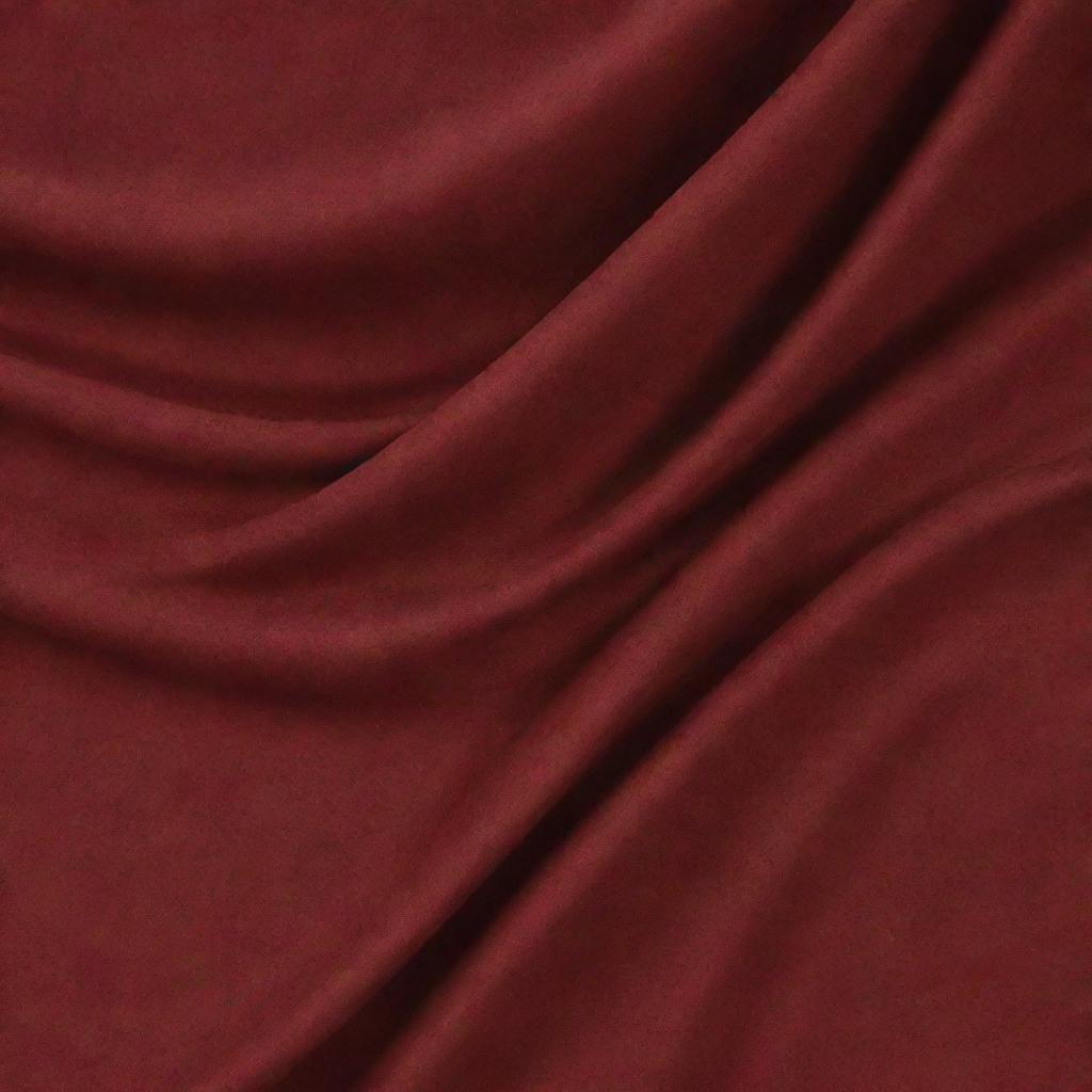 Update the high-resolution image of the clean fabric for clothes to reflect a rich, deep red color, similar to #d20909, whilst preserving the detailed and pleasing texture.