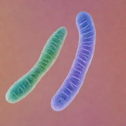 A macro view of several chromosomes, showing the detailed structure of centromeres. Each chromosome is distinctively colored and clearly identifiable, highlighted against a contrasting background.