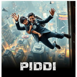 A thrilling cinematic action film poster titled 'PIDDI'