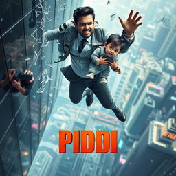 A thrilling cinematic action film poster titled 'PIDDI'