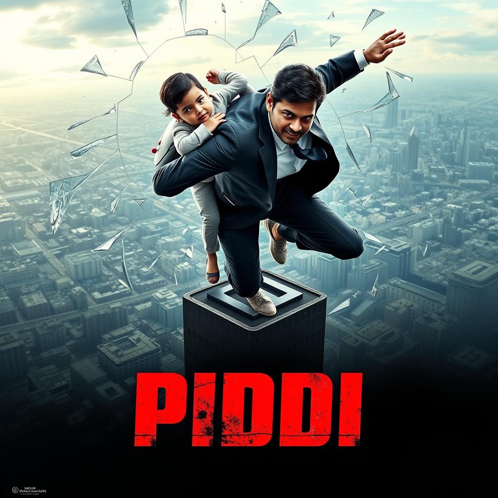 An electrifying cinematic action thriller film poster titled 'PIDDI'