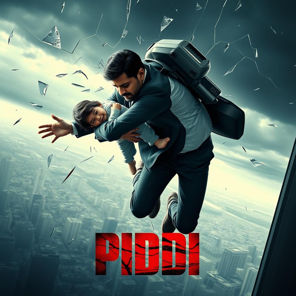 A dramatic cinematic action thriller film poster titled 'PIDDI'