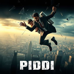 A dramatic cinematic action thriller film poster titled 'PIDDI'