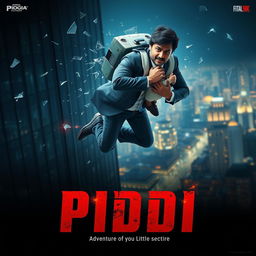 A cinematic action suspense thriller film poster titled 'PIDDI'