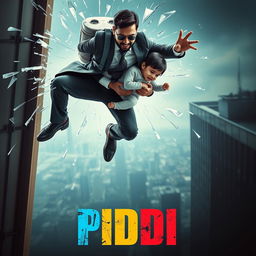 A cinematic action suspense thriller film poster titled 'PIDDI'