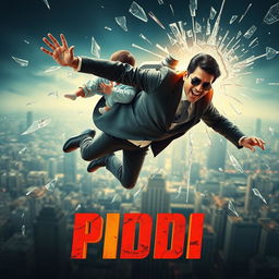 A cinematic action suspense thriller film poster titled 'PIDDI'