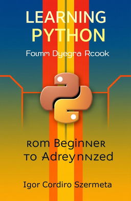 A book cover for 'Learning Python From Beginner to Advanced' by Igor Cordeiro Szeremeta, focused on the theme of intellectual growth in programming