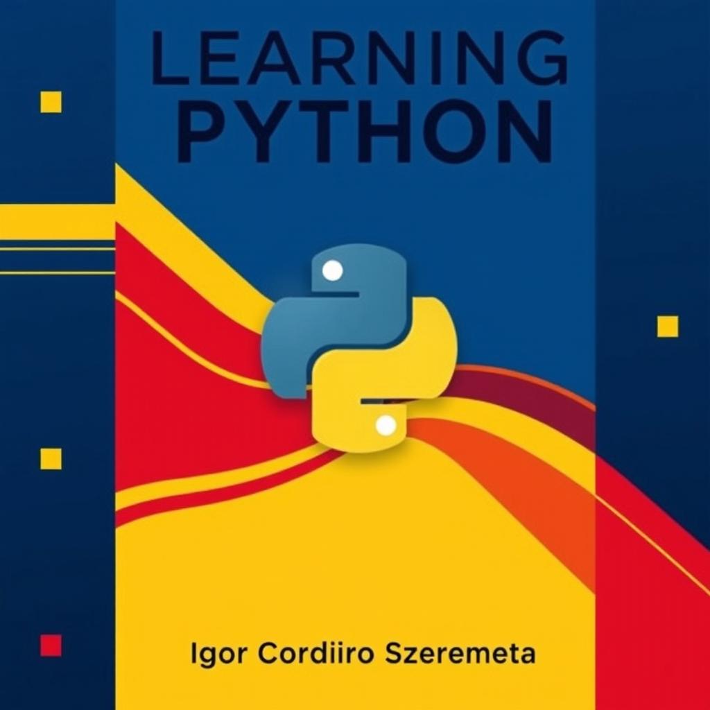 A book cover for 'Learning Python From Beginner to Advanced' by Igor Cordeiro Szeremeta, focused on the theme of intellectual growth in programming