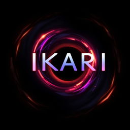 An anime-style Discord banner featuring the text 'IKARI' prominently displayed