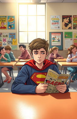 An imaginative reinterpretation of a young boy's journey from being celebrated as a hero to facing the reality of being a zero in middle school