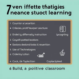 Seven effective strategies to enhance student learning: 1