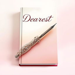 A captivating book cover titled "Dearest" featuring a beautifully crafted pen design