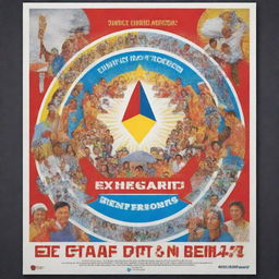 Generate a poster with the slogan 'Unity in Diversity is Philippine's Strength'. Include elements of freedom and Filipino culture, alongside symbols representing morality.