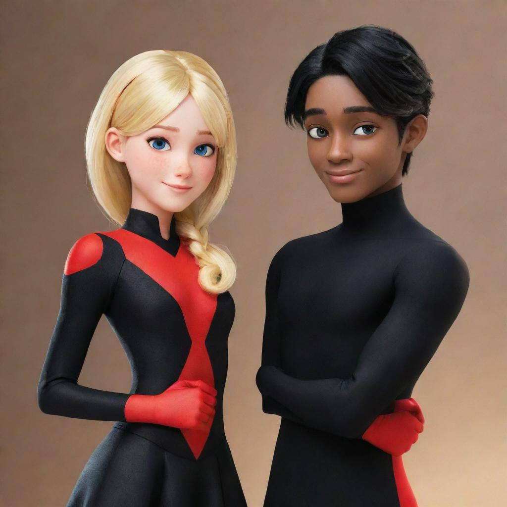 Chloe Bourgeois and Adrien Agreste - Miraculous: Tales of Ladybug and Cat  Noir