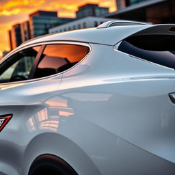 A stunning Nissan Qashqai featuring a striking white exterior that exudes elegance and sophistication