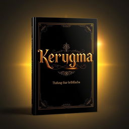 A striking and original book cover design for 'Kerygma' featuring the subtitle 'Thuthlung thar hrilhfiahna'