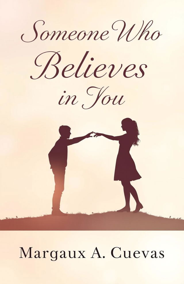 A detailed cover design for the novel "Someone Who Believes In You" by Margaux A