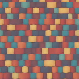 Create an image of tessellating quadrilaterals with varying shades of color for depth and pattern.