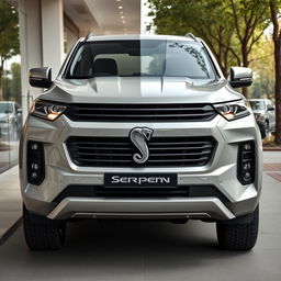 A striking truck named 'Serpens', inspired by popular models like Amarok, Hilux, Dodge Ram, and S10