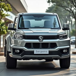 A striking truck named 'Serpens', inspired by popular models like Amarok, Hilux, Dodge Ram, and S10