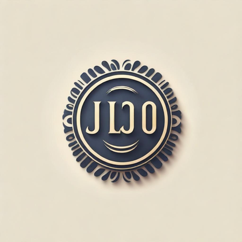 A logo featuring ornate, embossed letters spelling out 'JVYSDE LOKO' with a sophisticated and unique design