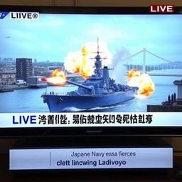 A gripping 'LIVE' breaking news broadcast scene featuring a television screen