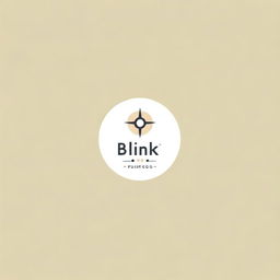 Design a professional and creative company logo for 'Blink & Polish Co.' Incorporate elements suggesting polish or shine and subtle references to blink or eyes.