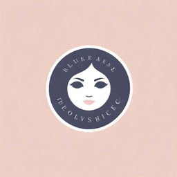 Design a pastel-colored, feminine company logo for 'Blink & Polish Co.', incorporate elements such as eyelashes or nails to reflect their business identity.