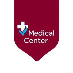 A modern imagotype design for a medical center that conveys health, customer care, and consulting services