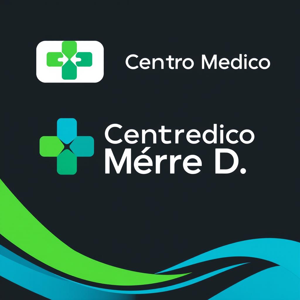 A modern imagotype design for 'Centro Médico Torre D