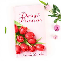 The cover of a book titled 'Desejo Precioso' by Estrela Zucchi