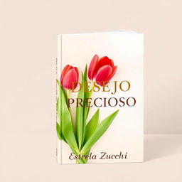 A book cover design for 'DESEJO PRECIOSO' by Estrela Zucchi