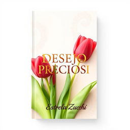 A book cover design for 'DESEJO PRECIOSO' by Estrela Zucchi