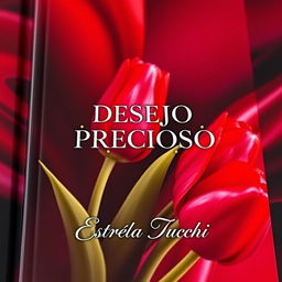 A captivating book cover titled 'DESEJO PRECIOSO' by Estrela Zucchi, featuring an alluring and sensual design