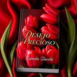 A captivating book cover for 'DESEJO PRECIOSO' by Estrela Zucchi