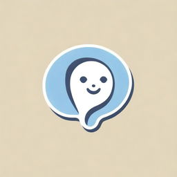 A logo for 'Speech Buddy' incorporating a friendly stylized speech bubble and a simple yet meaningful icon implying companionship and communication.