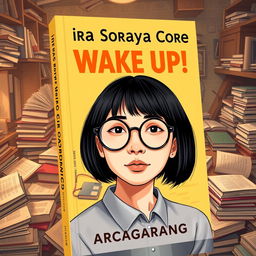 An engaging book cover for 'Ira Soraya Core: Wake Up!' authored by ARCAGARANG