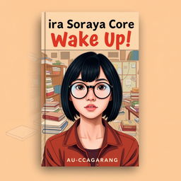 An engaging book cover for 'Ira Soraya Core: Wake Up!' authored by ARCAGARANG