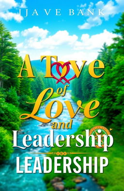 A book cover for 'A Tale of Love and Leadership'