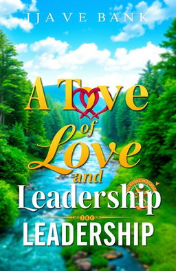 A book cover for 'A Tale of Love and Leadership'