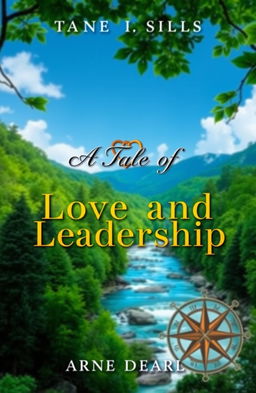 A book cover for 'A Tale of Love and Leadership'