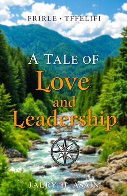 A book cover for 'A Tale of Love and Leadership'