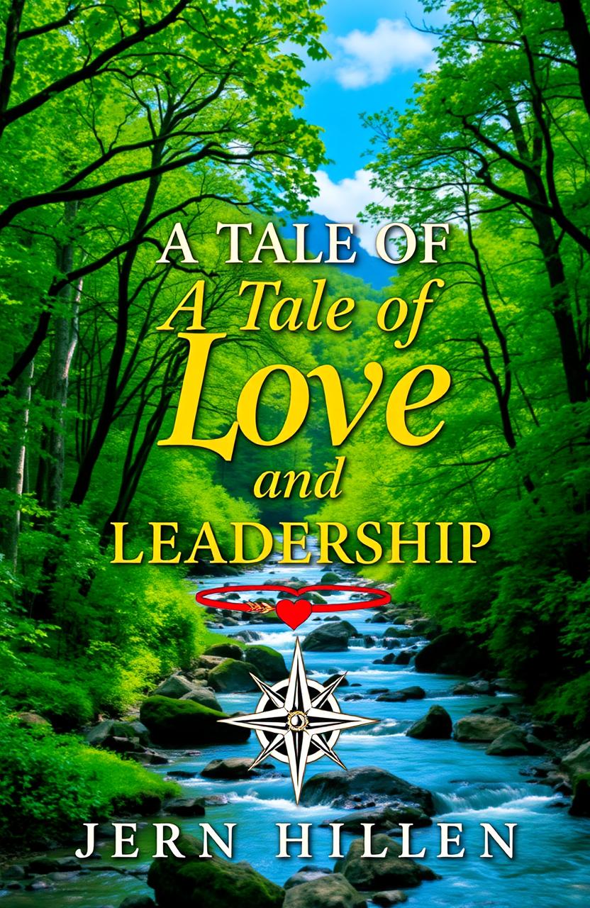 A book cover for 'A Tale of Love and Leadership'