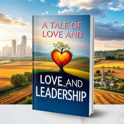 A book cover for 'A Tale of Love and Leadership'